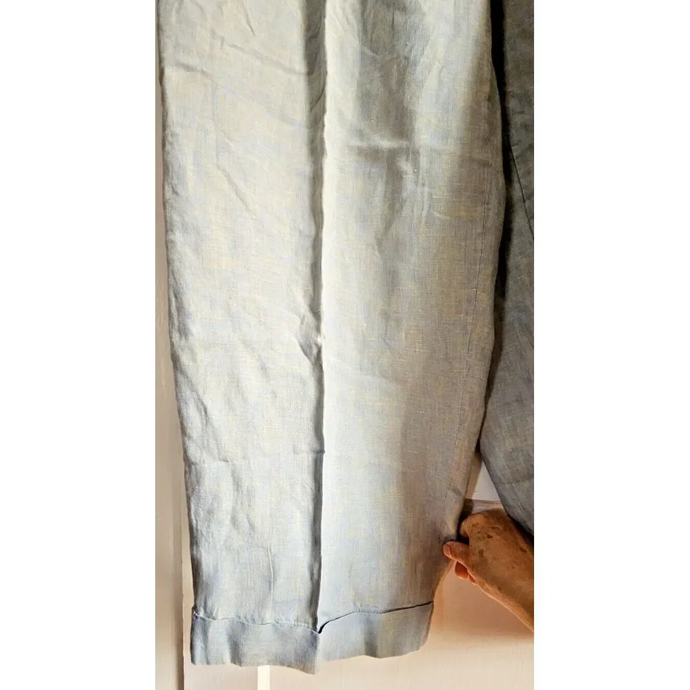 Vtg Royal Prestige‎ PD 100% linen men trouser ( 36